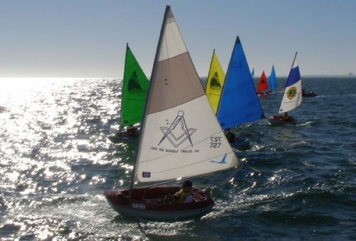 2.3 start at the 2008 Victorian Championships at Royal Brighton Yacht Club © David Staley - copyright